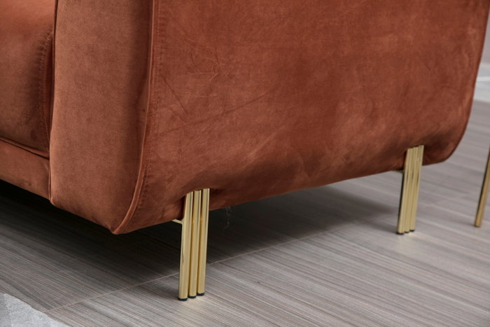 Atelier Del Sofa Sofá-Cama de Esquina Image Corner Left Cinnamon Atelier Del Sofa Sofá-Cama de Esquina Image Corner Left Cinnamon